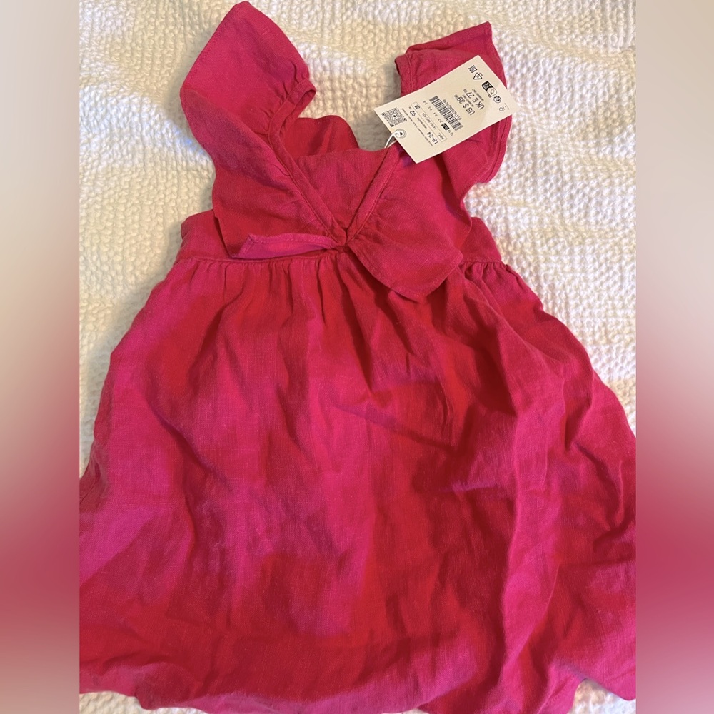 Pink Zara dress